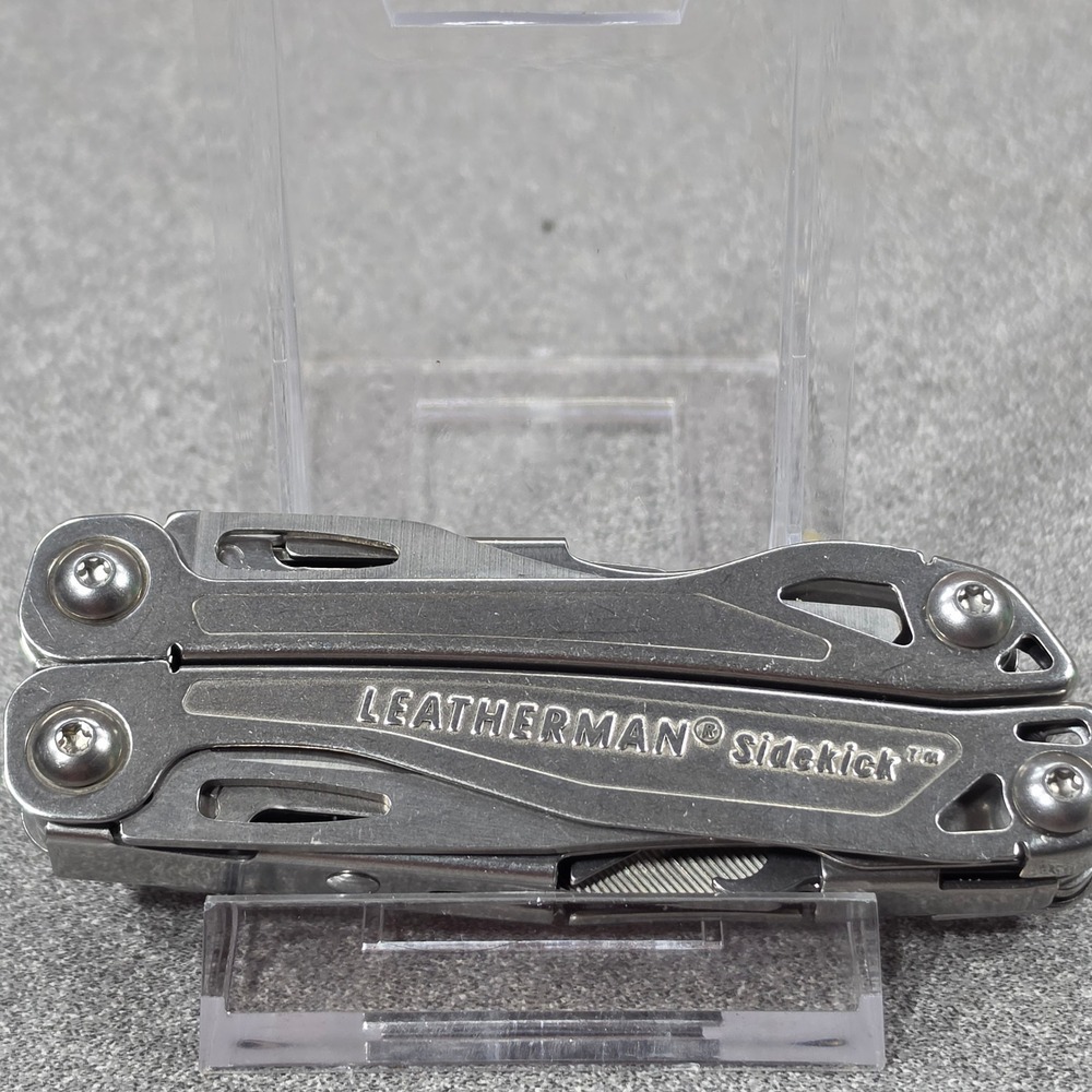Leatherman Sidekick Multi-Tool with pouch Excellent 14 Tools Pocket Clip